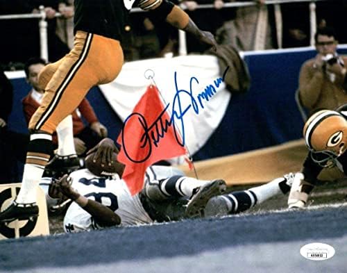 Pettis Norman Aláírt Autogramot 8X10 Fotó Dallas Cowboys vs Packers SZÖVETSÉG AB54953 - Dedikált NFL-Fotók