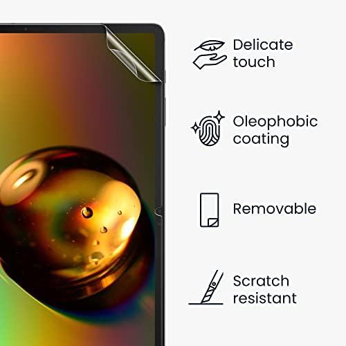 kwmobile 2X Képernyő Védő Kompatibilis a Samsung Galaxy Tab S8 - Screen Protector Készlet Film Tabletta