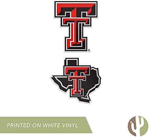 A Texas Tech Egyetemen, TTU Red Raiders Matrica Vinyl Matrica Laptop Víz Üveg Autó Scrapbook (4 Inch Meghatározott V1)