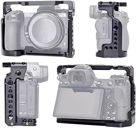 Z5 Z6 Z7 Ketrec, Hersmay Kamera Ketrec Felső Fogantyú a Nikon Z5/ Z6/ Z7/ Z6II/ Z7II tükör nélküli Fényképezőgép Hideg Cipő,ARRI