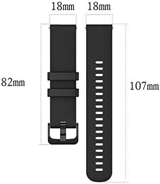 UMCNVV 20mm Karkötőt a Csukló Pánt TicWatch E A Garmin Venu A Forerunner 645 Szilikon Smartwatch Watchband