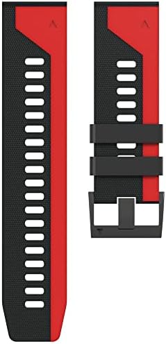 GAFNED 26 22mm Quick Fit Watchband A Garmin Fenix 6X 6 Pro 5X 5 + 3 HR 935 Enduro Szíjak, Szilikon Easyfit gyorskioldó karkötő
