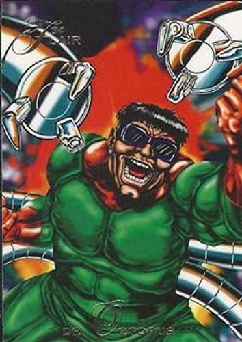 1994 Hangulattal Marvel 9 Dr. Octopus Hivatalos Szórakoztató Kereskedelmi Kártya a Nyers (EX-MT vagy Jobb) Feltétel