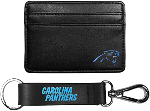 Siskiyou Sport NFL Carolina Panthers Hétvégén Tárca & Heveder kulcstartó, Fekete, Egy Méret