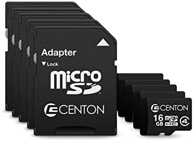 Centon Elektronika Class 4, 8GB Micro SDHC Kártya (S1-MSDHC4-8G5PK)
