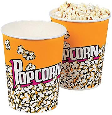 Kis Popcorn-Csésze - annak Beállítása, 12, egyes tartja 32 oz - Film Este Fél Ellátás