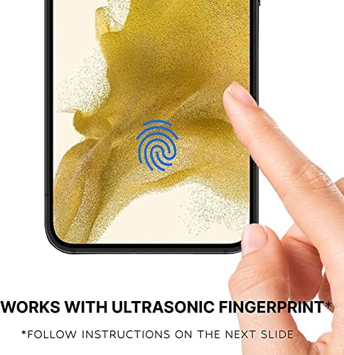 Inskin képernyővédő fólia Samsung Galaxy S21 FE 5G SM-G990 6.4 inch [2022] - 2-Pack, 9H Edzett Üveg Film, Ujjlenyomat-AZONOSÍTÓ