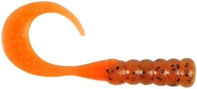 Berkley PowerBait Ribbontail Lárva, Pumpkinseed/Fluoreszkáló Narancs, 3 (15 Szám)