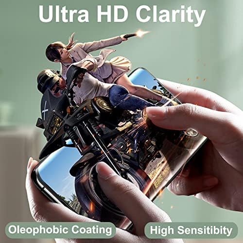 Galaxy S22 Ultra Privacy Screen Protector，S22 Ultra képernyővédő fólia -Anti-Spy 9H Keménység HD Edzett Üveg, Fekete Fólia