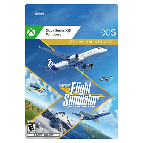 Microsoft Flight Simulator: Prémium Deluxe Game of the Year Edition – Xbox & Windows [Digitális Kód]