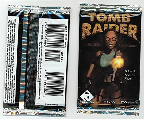 1999 Tomb Raider Zárt Kereskedési Kártya Csomag