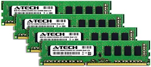 Egy-Tech 32 gb-os Készlet (4x8GB) Memória RAM a Dell Precision T1700 - DDR3 1333MHz PC3-10600 ECC nem pufferelt UDIMM 2Rx8