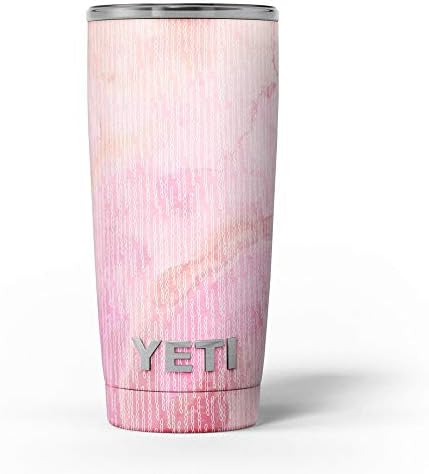 Design Skinz A Rózsaszín Narancs Akvarell Mikroszkóp Alatt - Bőr Matrica Vinil-Wrap Készlet kompatibilis a Yeti Rambler Hűvösebb
