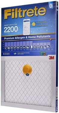 3M S-EA02-4 Prémium Allergén & Szennyező anyagok Okos, légszűrő, Bluetooth, 20x20x1-Ban. - Mennyiség 4