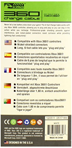 KMD 360 Komodo Töltő & töltőkábellel - Xbox 360