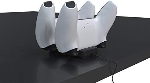 Töltőállomás a PS5 Gamepad Kezelni Irányítók USB Töltő Dual Töltő Dokkoló Állvány Állomás Állomás LED-es jelzőlámpa, a PS5