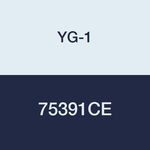 YG-1 75391CE HSS Nagyoló Végén Malom, Multi Fuvola, Csonka Hosszú, Jó Pályán, Center Vágás, TiAlN-Extrém Kivitelben, 3-1/8