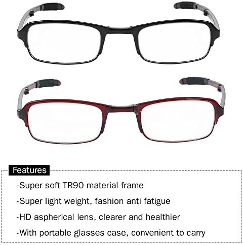 Olvasó Szemüveg, a Férfiak, mind a Women1.0/1.5/2.0/2.5/3.0/3.5/4.0 Hordozható, Könnyű, Összecsukható Olvasás Presbyopic