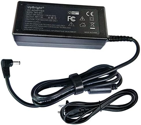 UpBright 19V AC/DC Adapter Kompatibilis a Samsung HW-MM36 HW-MM36/ZA Ver ZZ01 HWMM36 Sound Bar Rendszere HW-MM37 HW-MM37/ZA