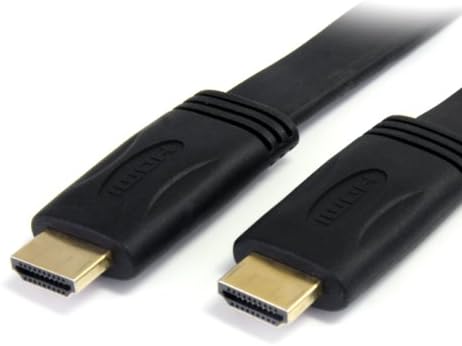 StarTech.com 25 ft Lapos Nagy Sebességű HDMI Kábel Ethernet - Ultra HD-4k x 2k HDMI Kábel - HDMI-HDMI M/M - Lapos HDMI-Kábel