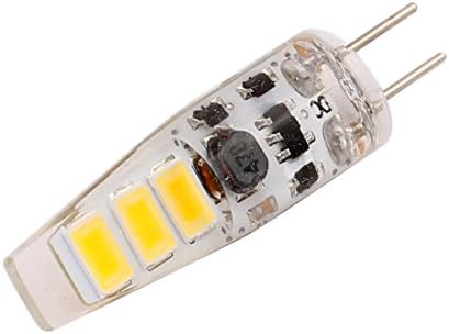 Aexit AC/DC12V 1,5 W lámpatestek, valamint az ellenőrzések G4 5730SMD LED Kukorica Izzó 6-LED Szilikon Lámpa Meleg Fehér