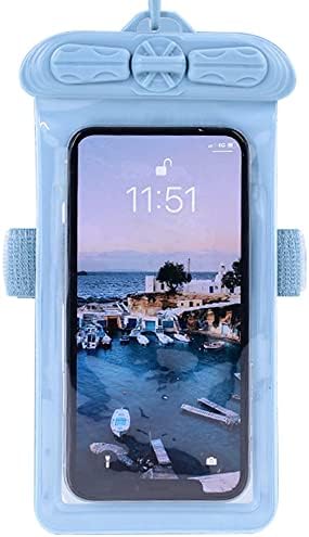 Vaxson Telefon Esetében, Kompatibilis Nokia G400 5G Vízálló Tasak Száraz Táska [ Nem Képernyő Védő Fólia ] Kék
