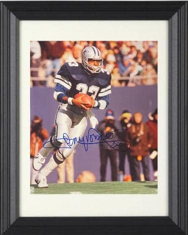 Tony Dorsett aláírt Dallas Cowboys NFL 8X10 Kép 33 Egyéni Kialakítása - Dedikált NFL-Fotók