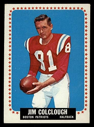 1964 Topps 6 Jim Colclough New England Patriots (Foci Kártya) VG Hazafiak