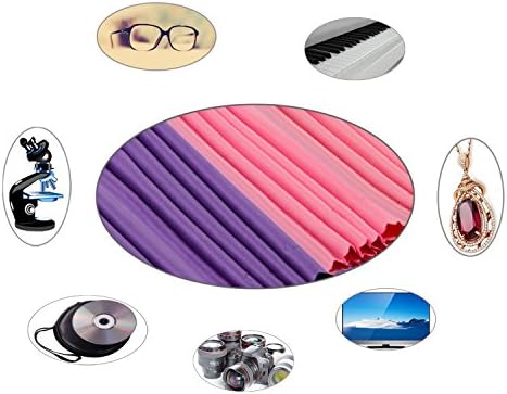 ColorYourLife 20-Pack Mikroszálas Tisztító Kendők Okos Telefon, Laptop, Tablet, Lencsék, LCD Monitor, TV, Fényképezőgép,