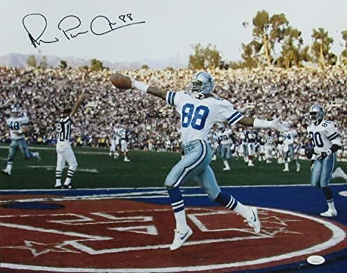 Michael Irvin HOF Dallas Cowboys Aláírt/Dedikált 16x20 Fotó SZÖVETSÉG 166148 - Dedikált NFL-Fotók