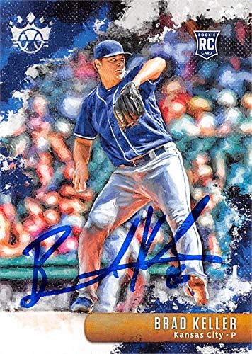 Autogramot Raktár 622971 Brad Keller Dedikált Baseball Kártya - Kansas City Royals - 2019 Donruss Gyémánt Királyok Újonc