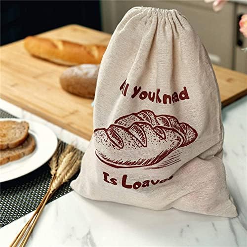 Természetes, pamut húzza a kötelet hibás zsák kenyeret ebédre táska pamut, vászon élelmiszer-csomagolás zsinóros pamut tasak