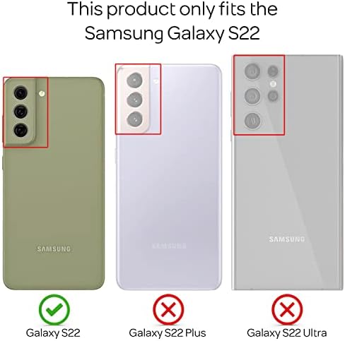 NALIA Nyaklánc Fedél Zenekar Kompatibilis a Samsung Galaxy S22 az Esetben, Átlátszó Anti-Sárga Phonecase & Állítható Jogosultja