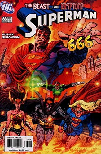 Superman (2 Sorozat) 666 VF/NM ; DC képregény