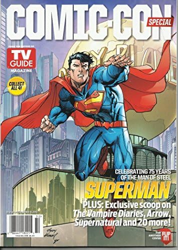 A TV Guide Comic Con Különleges Kiadás animált Superman a borító & Batman vissza a SDCC 2013