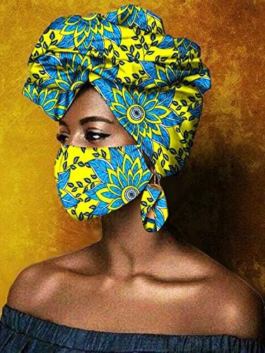 Afrikai Fejét, Lezárja Viasszal Pamut Headtie Afrikai Fejkendő Itt Nyomtatás Ankara Kendő Megfelelő Nyomtatási Headwraps