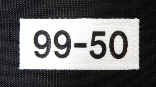 1999 Pittsburgh Steelers 58 Játék Kibocsátott Fekete Jersey 50 DP21254 - Aláíratlan NFL Játék Használt Mezek