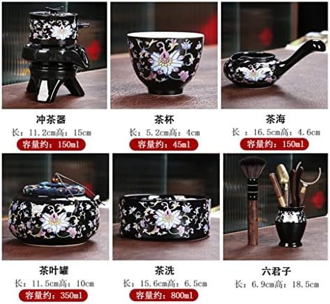 BBSJ Haza Üzlethelyiség Stonewash Automatikus Tea Sör, Tea Kung Fu Tea Csésze Tea Lemez Kínai teaszertartás