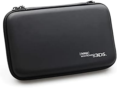 New3DS Kemény hordtáska Tároló Táska Fekete Színű Csere, Kompatibilis a Nintendo 3DS / Új 3DS Kézi játékkonzol, rázkódásálló