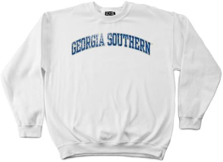 NCAA-Georgia Déli Sasok 50/50 Kevert 8 Unciás Vintage Arch Sleeve Pulóver