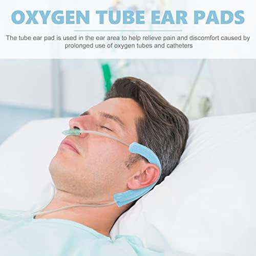 FOMIYES 1 Pár az Orrán fülpárna Oxigén Kényelem fülvédő Oxigén Cső Fedél Állítható Rögzítőt Kiterjed Védelmezők az Oxigén