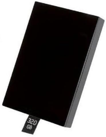 DragonPad Fekete 320GB 320 GB-os Merevlemez-Merevlemez HDD Xbox 360 SLIM.