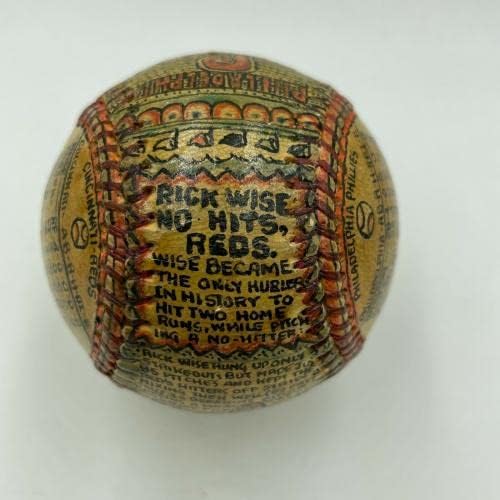 Gyönyörű Kézzel Festett George Sosnak népművészet Baseball Rick Bölcs 1/1 Aláírt - Dedikált MLB Művészet