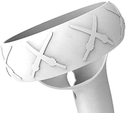 Anbee 2-Pack Védő tok Szilikon Borító Csúszásmentes Folt-Ellenálló Lágy Ujja Kompatibilis Oculus Quest 2 VR Headset Érintőképernyős