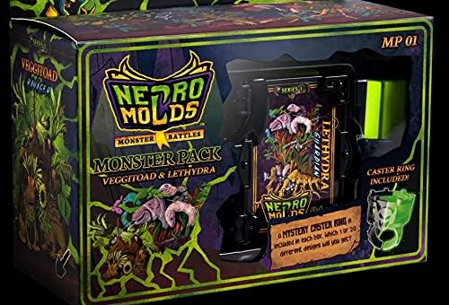 Necromolds Monster Pack Egy Veggitoad, valamint Lethydra Kickstarter Exkluzív