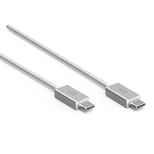 PureGear Fonott USB-C-USB-C Kábel (10ft), Tápellátás Töltő Kábel MacBook, iPad Pro 2020-Ra, a Galaxy S21/21+/S21Ultra/S20,
