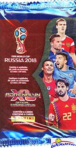 2018 Panini Adrenalyn XL FIFA World Cup Oroszország Gyűjtemény TÍZ(10) Gyári Lezárt Csomagolások 60 Kártyákat! Nézd a Szupersztárok