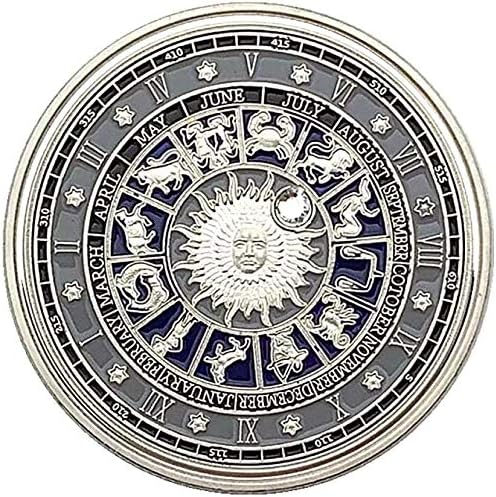 Egyesült Államok Tizenkét Csillagkép Gyémánt Érme Ezüst Bevonatú Nyilas Emlékérme Gyűjtemény Feng Shui Kívánó Tarot Arany