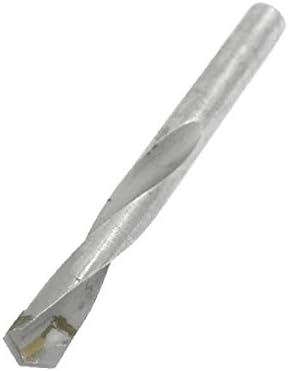 X-mosás ragályos Egyenesen furat 8.5 mm-es Dia-Karbid Csavar Elektromos Fúró Csere Szürke 90mm Hossza(Vástago recto Reemplazo