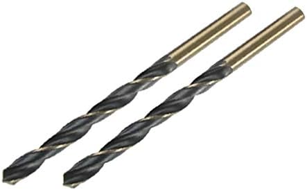 X-mosás ragályos 2db 5,5 mm-es Spirál Fuvola Faipari Twist Fúró Bit(2 piezas de 5,5 mm flautas helicoidales carpintería brocas